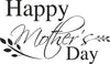 Happy Mother's Day Decal Decoration