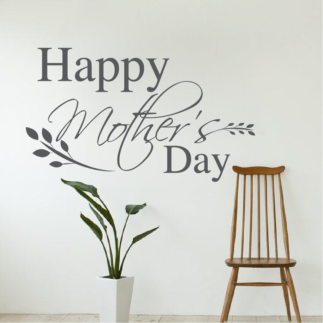 Happy Mother's Day Decal Decoration