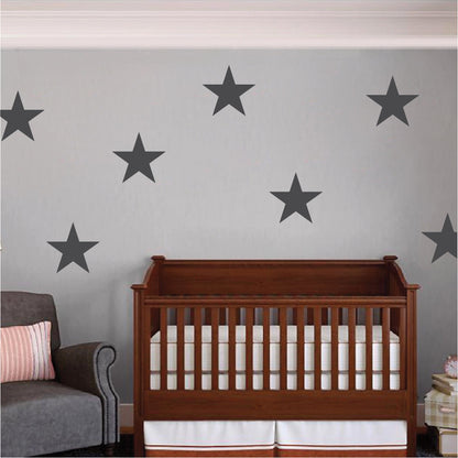 Peel and Stick Bedroom Stars Wall Decal