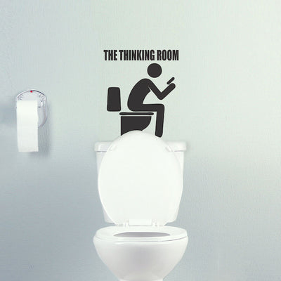 The Thinking Room Funny Wall Decal