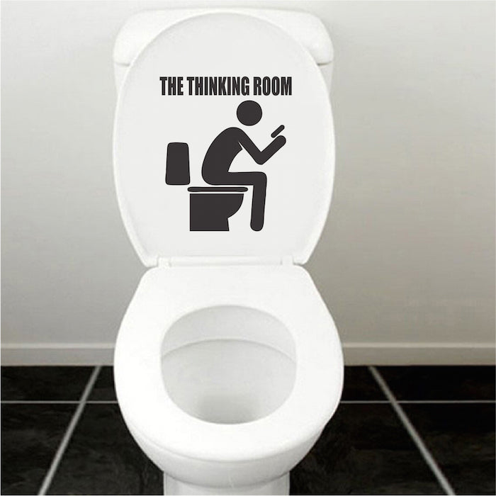 The Thinking Room Funny Wall Decal