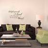 Delight Yourself In The Lord Wall Decal - Psalm 37:4