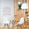 For I Know The Plans I Have For You Wall Decal - Jeremiah 29:11