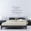 Trust In The Lord Wall Decal - Proverbs 3:5