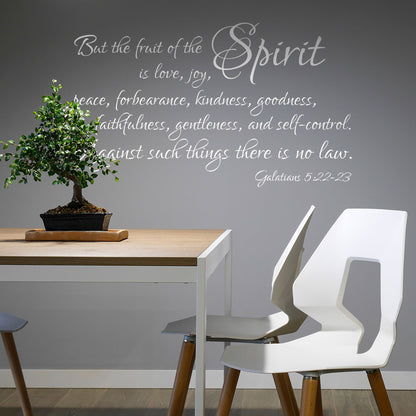 The Fruit Of The Spirit Wall Decal - Galatians 5:22