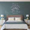 When You Go Through Deep Waters I Will Be With You Wall Decal - Isaiah 43:2