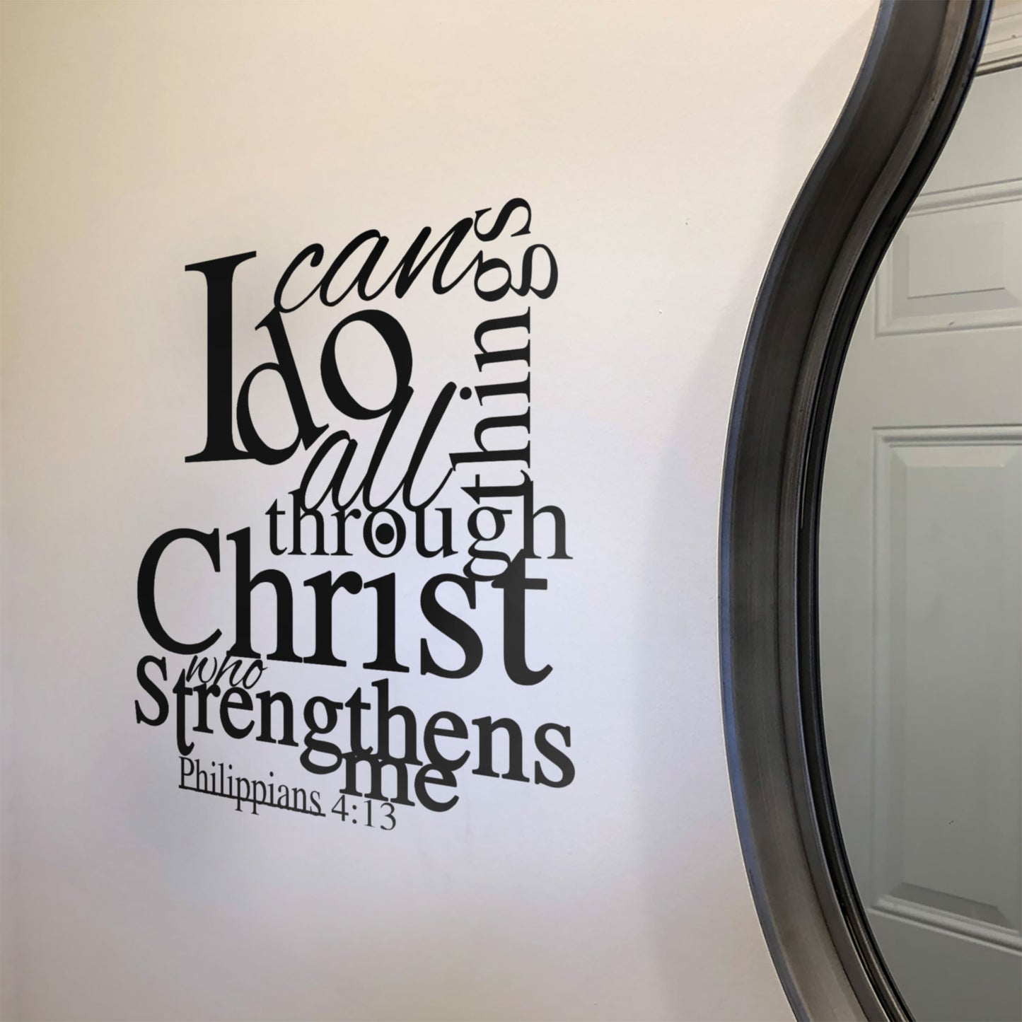 I Can Do All Things Wall Decal - Philippians 4:13
