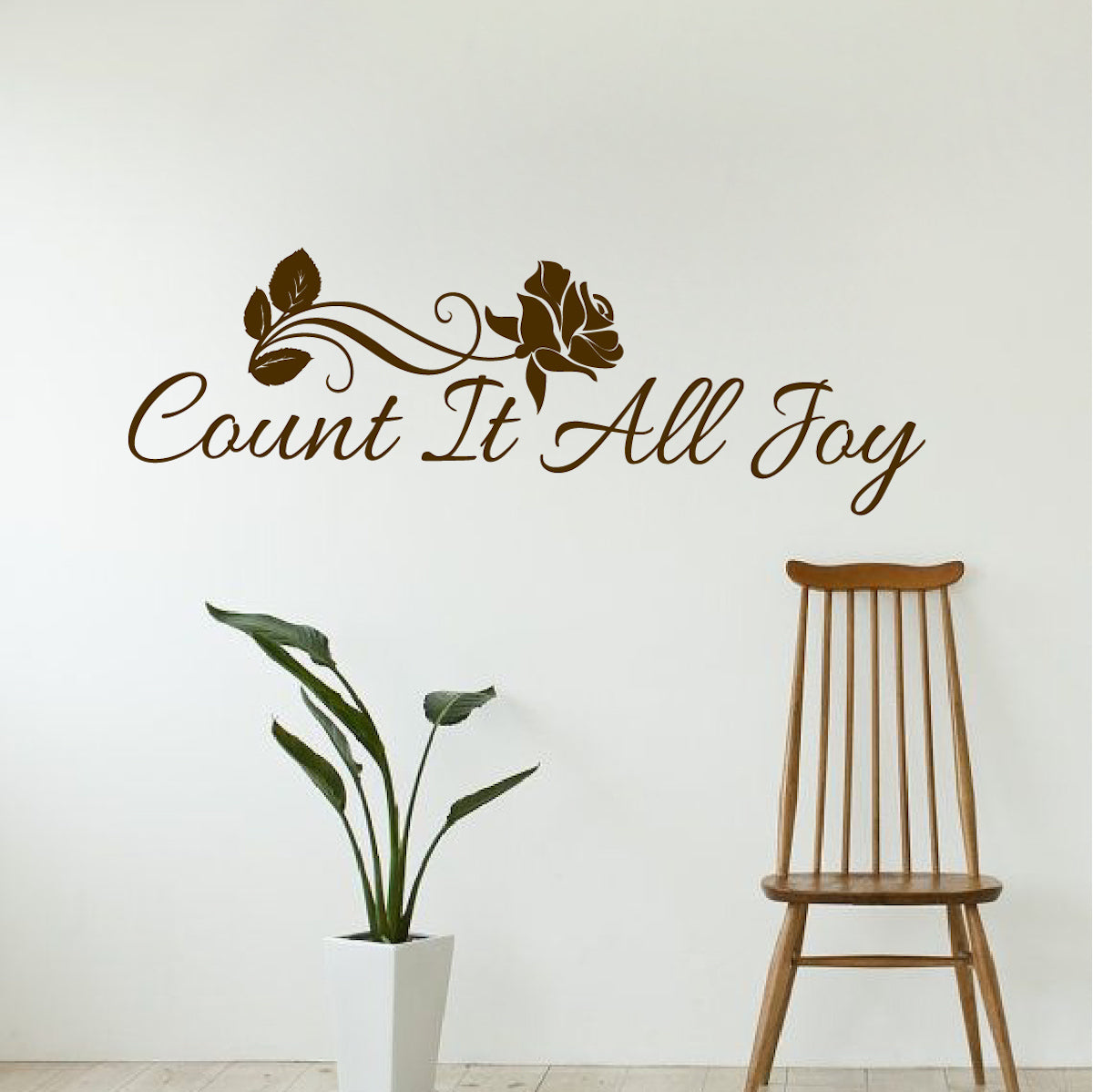 Count it All Joy Wall Scripture Decal