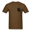 Batman Walking Unisex Classic T-Shirt - brown
