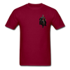 Batman Walking Unisex Classic T-Shirt - burgundy
