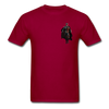 Batman Walking Unisex Classic T-Shirt - dark red