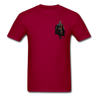 Batman Walking Unisex Classic T-Shirt - dark red
