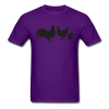 Farm Birds Unisex Classic T-Shirt - purple
