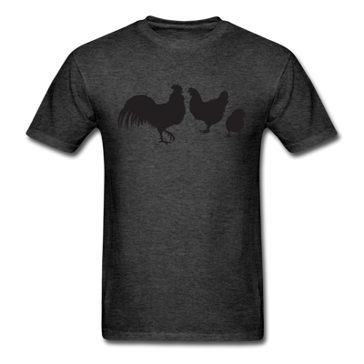 Farm Birds Unisex Classic T-Shirt - heather black