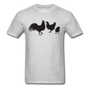 Farm Birds Unisex Classic T-Shirt - heather gray