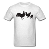 Farm Birds Unisex Classic T-Shirt - light heather gray