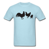 Farm Birds Unisex Classic T-Shirt - powder blue