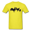 Farm Birds Unisex Classic T-Shirt - yellow