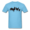 Farm Birds Unisex Classic T-Shirt - aquatic blue