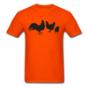 Farm Birds Unisex Classic T-Shirt - orange