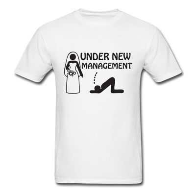 Under New Management Unisex Classic T-Shirt - white