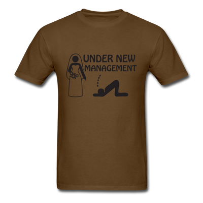 Under New Management Unisex Classic T-Shirt - brown
