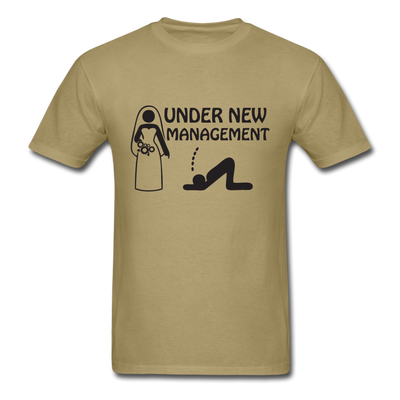 Under New Management Unisex Classic T-Shirt - khaki