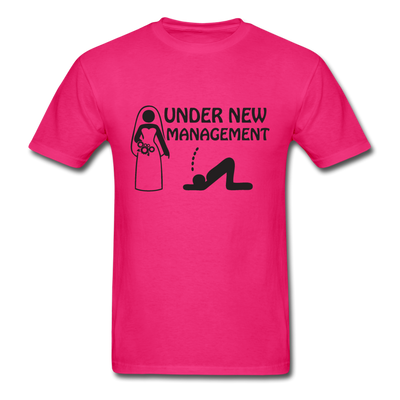 Under New Management Unisex Classic T-Shirt - fuchsia