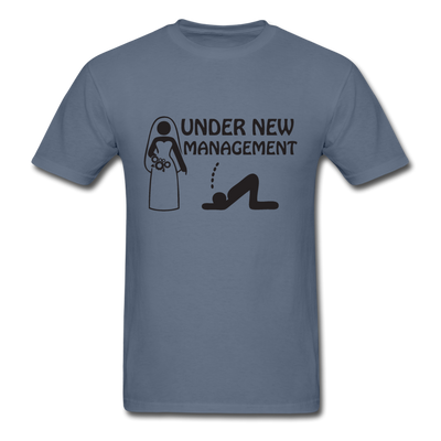 Under New Management Unisex Classic T-Shirt - denim