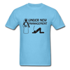 Under New Management Unisex Classic T-Shirt - aquatic blue