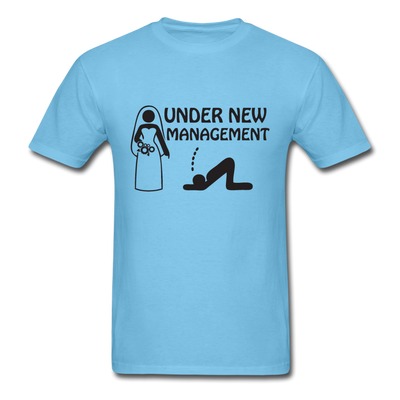 Under New Management Unisex Classic T-Shirt - aquatic blue