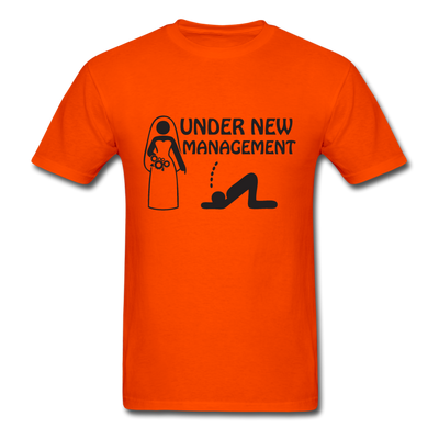 Under New Management Unisex Classic T-Shirt - orange