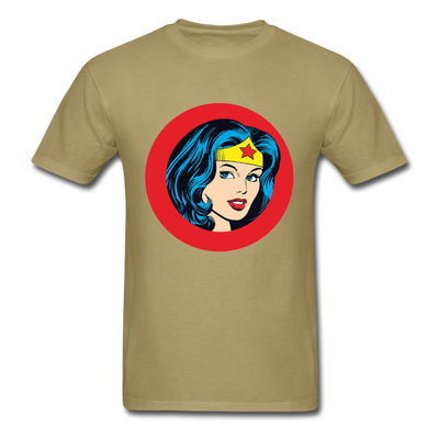 Wonder Woman Unisex Classic T-Shirt - khaki
