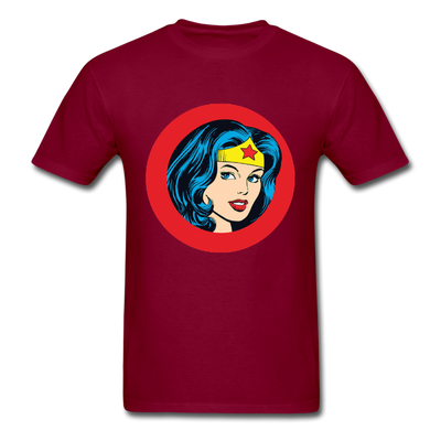 Wonder Woman Unisex Classic T-Shirt - burgundy
