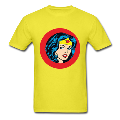 Wonder Woman Unisex Classic T-Shirt - yellow