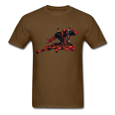 Deadpool Unisex Classic T-Shirt - brown