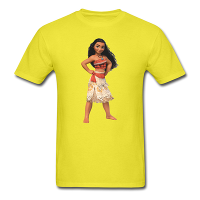 Moana Unisex Classic T-Shirt - yellow