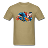 Superman Unisex Classic T-Shirt - khaki