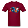 Superman Unisex Classic T-Shirt - burgundy