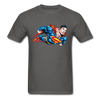 Superman Unisex Classic T-Shirt - charcoal