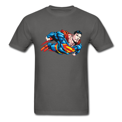 Superman Unisex Classic T-Shirt - charcoal