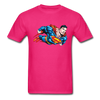 Superman Unisex Classic T-Shirt - fuchsia