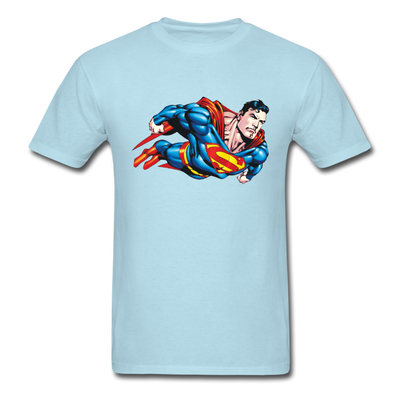 Superman Unisex Classic T-Shirt - powder blue
