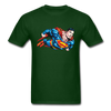 Superman Unisex Classic T-Shirt - forest green
