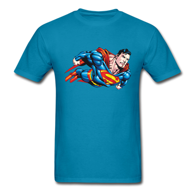 Superman Unisex Classic T-Shirt - turquoise