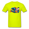 Superman Unisex Classic T-Shirt - safety green