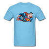 Superman Unisex Classic T-Shirt - aquatic blue