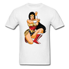 Wonder Woman Cartoon Unisex Classic T-Shirt - white