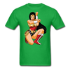 Wonder Woman Cartoon Unisex Classic T-Shirt - bright green