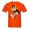 Wonder Woman Cartoon Unisex Classic T-Shirt - orange
